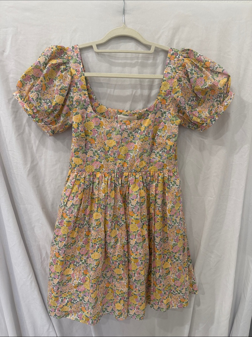 Love Shack Fancy floral liberty babydoll dress NWT XXS